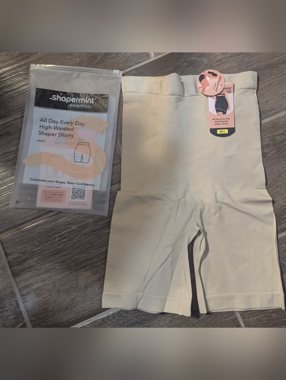 Shapermint Essentials All Day Every Day High-Waisted Shaper Shorts